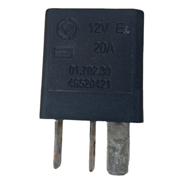 Relé Auxiliar Fiat Palio 2000 2003 46520421 Preto