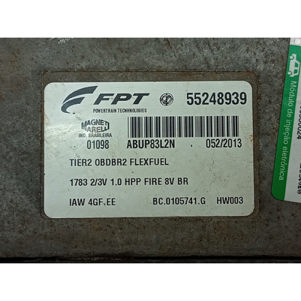 Módulo Injeção Palio Fire 1.0 2010 55248939