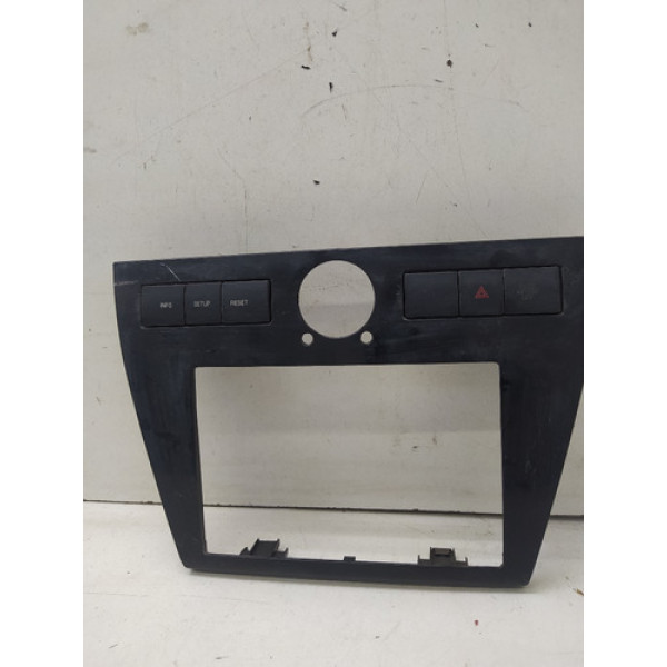 Moldura Central Painel Ford Fusion 2006 2008 6n735404302