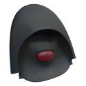 Moldura Com Botão Peugeot 206 2000 2008 9637385877 Preto
