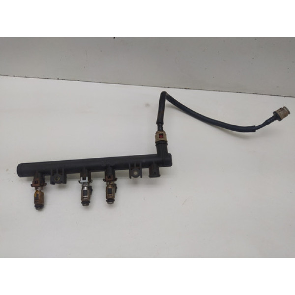 Flauta Injetor 3 Bicos Fiat Palio 1.0 8v 2006 Cu0012179