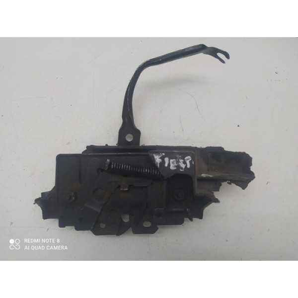 Fechadura Capô Ford Fiesta Courier 2008 Com Suporte 