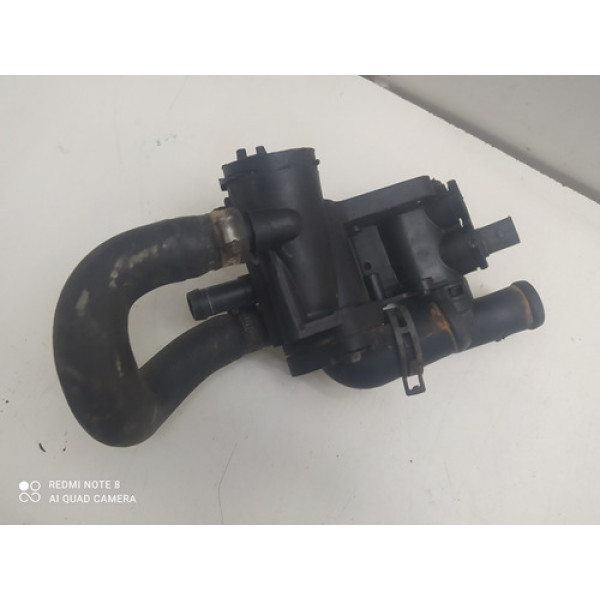 Carcaça Válvula Termostática Volkswagen Gol G5 1.0 