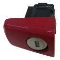 Miolo Maçaneta Dianteira Esquerda Chevrolet Agile 2009 Vermelho