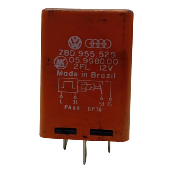 Relé Limpador Traseira Volkswagen Gol 1994 2005 Laranja