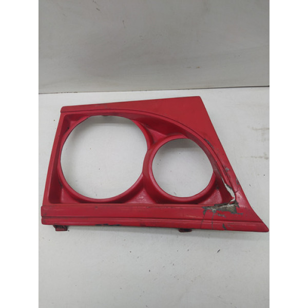 Moldura Aro Farol Direito Mitsubishi L200 2012 Avaria