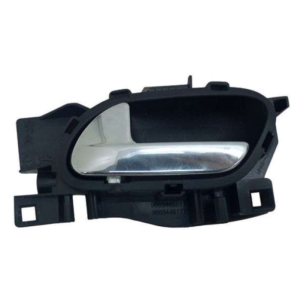 Maçaneta Interna Dianteira Esquerdo Citroen C3 2012 2015 Preto