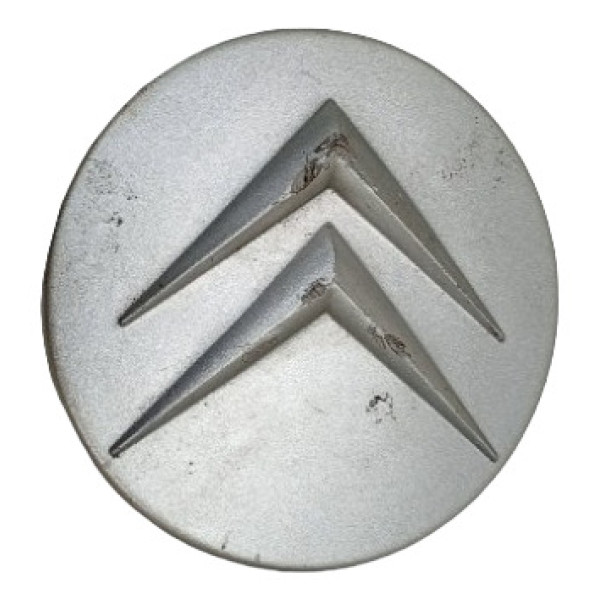 Calota Central Roda Citroen C3 2003 2011 010500015 Prata