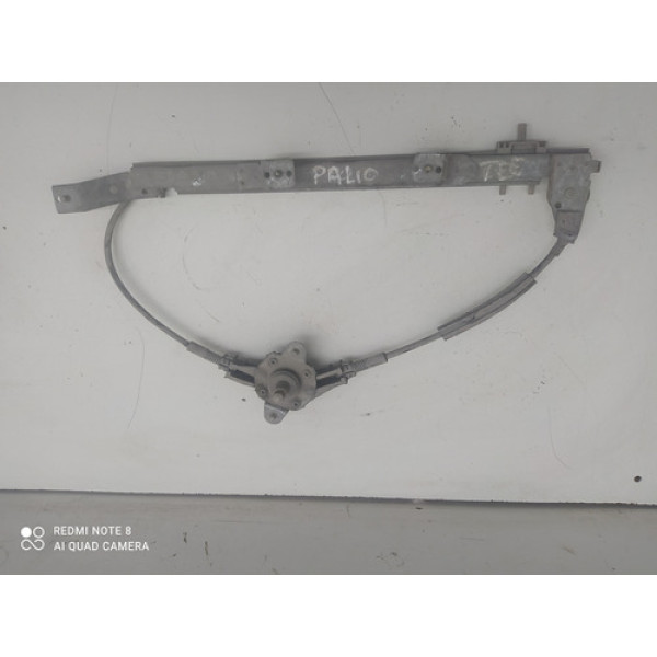 Máquina Vidro Manual Traseiro Esquerdo Fiat Palio 2007