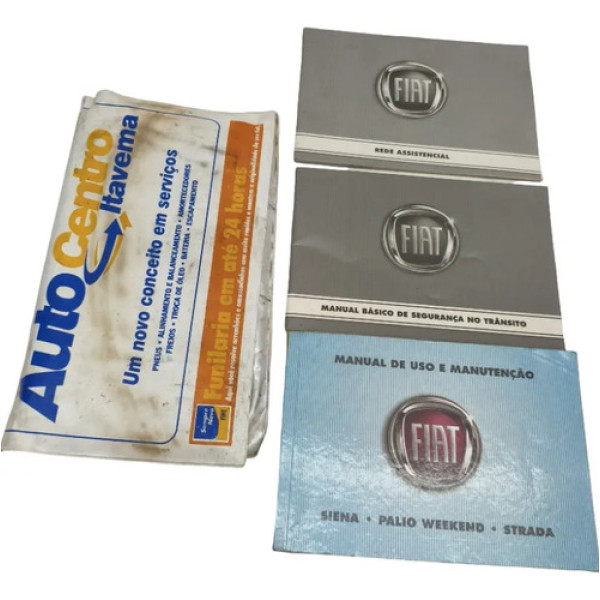 Manual Proprietário Fiat Palio 2000