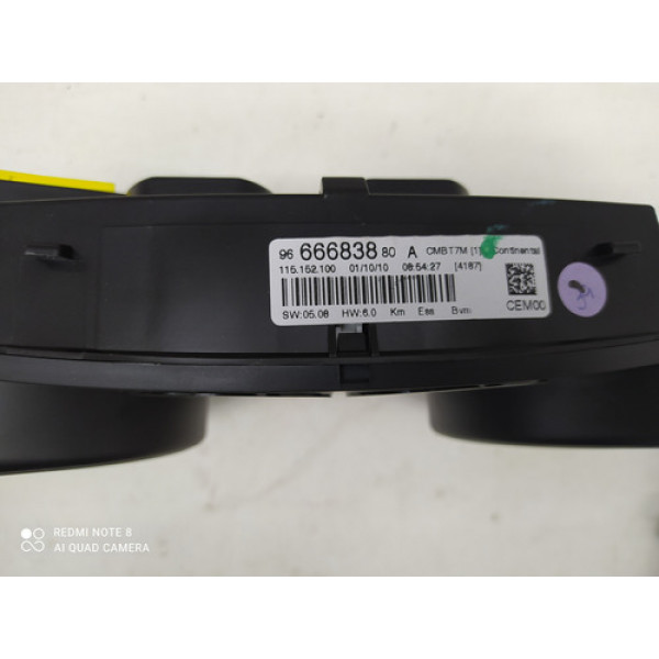 Painel Instrumentos Peugeot 308 2.0 16v