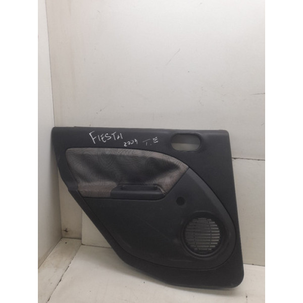 Forro De Porta Traseiro Esquerdo Ford Fiesta 2009 2s65a27407