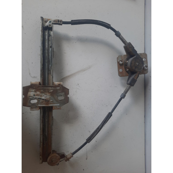 Maquina Vidro Manual Fiat Uno Traseiro Esquerdo 96/13