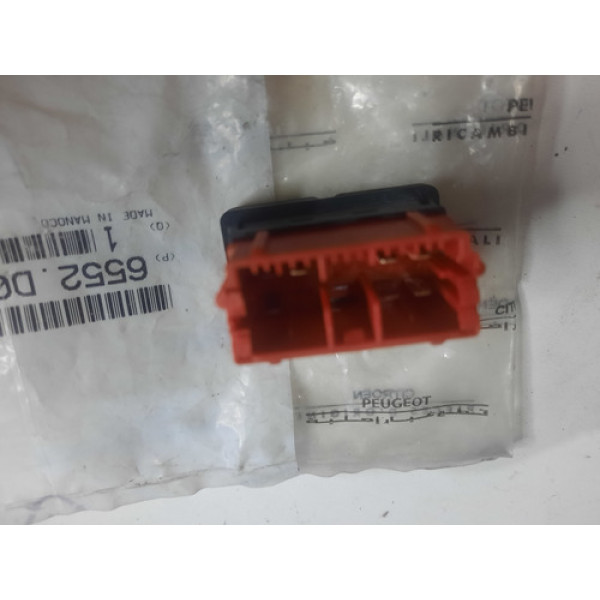 Botão Bloqueio Vidro Traseiro Elétrico Peugeot 405 1996 