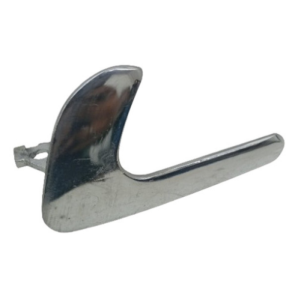 Maçaneta Interna Esquerda Volkswagen Gol 2001 2005 Prata Dianteira