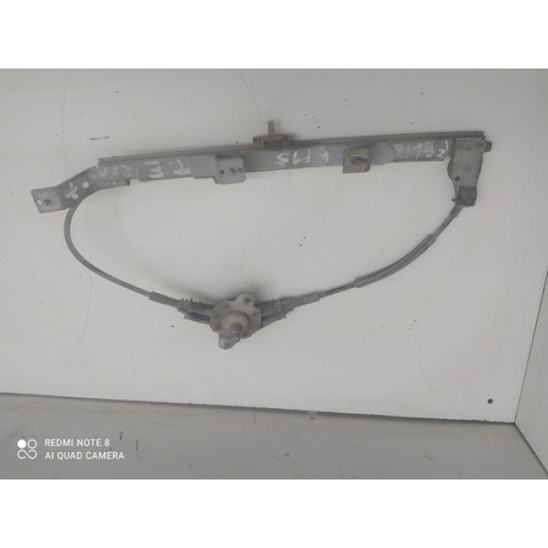 Máquina Vidro Manual Traseiro Esquerdo Fiat Palio 2000 4p