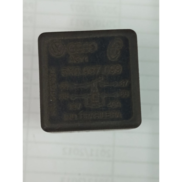 Rele Auxiliar Volkswagen Audi 5x0937099