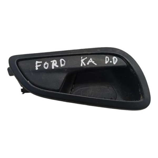 Maçaneta Interna Dianteiro Direito Ford Ka 2014 2019 Preto Dianteira