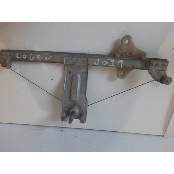 Maquina Vidro Manual Traseiro Direito Renault Logan 21
