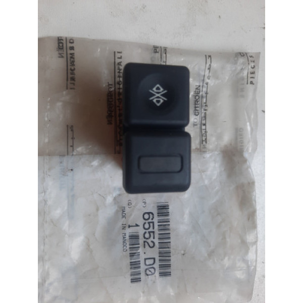 Botão Bloqueio Vidro Traseiro Elétrico Peugeot 405 1997 
