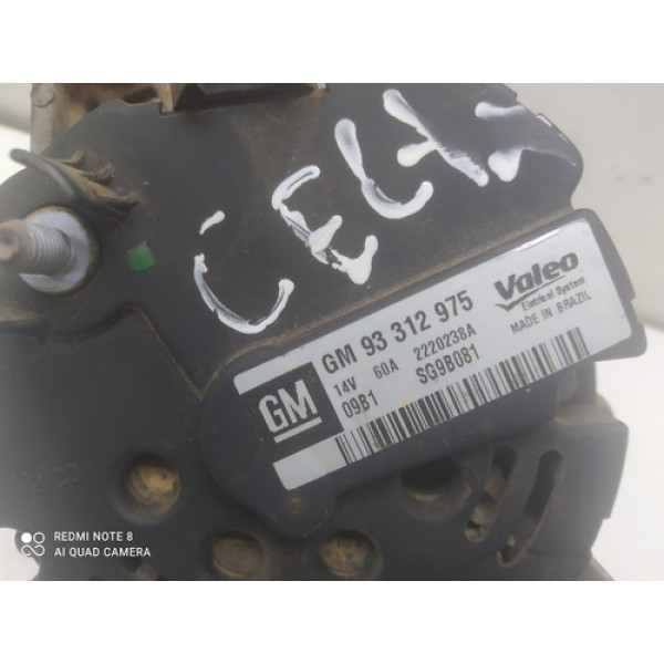 Alternador Com Suporte Chevrolet Celta 1.0 2011