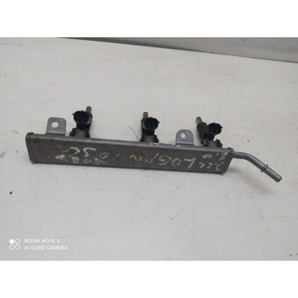 Flauta Com Bicos Injetor Renault Sandero 1.0 2019 3ccc     