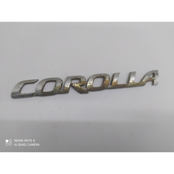 Emblema Letreiro Toyota Corolla