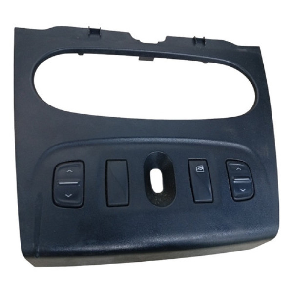 Moldura Comando Central Ar Painel Renault Logan 2015 A 2018