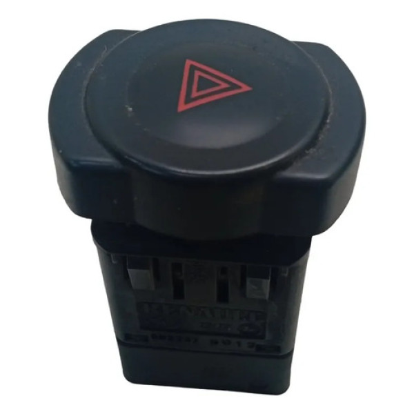 Botão Pisca Alerta Renault Sandero 2007 2013 Preto