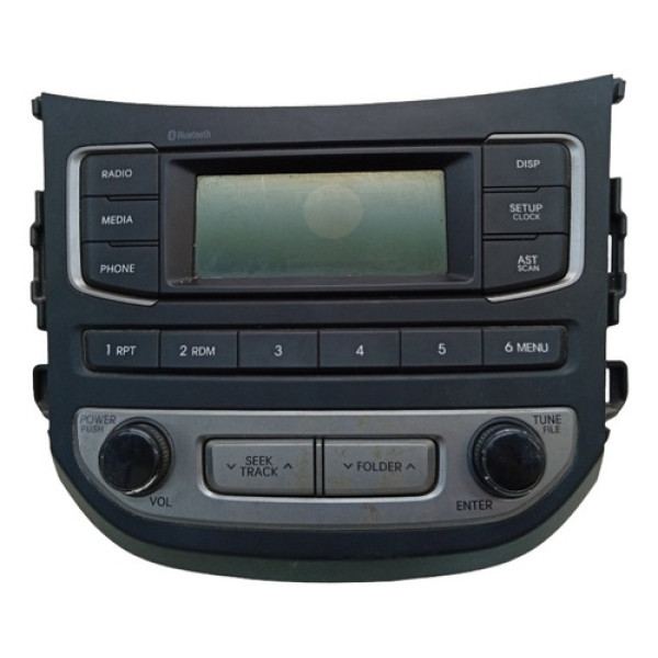 Radio Som Visor Hyundai Hb20 2020 961501s500ra5 Detalhe