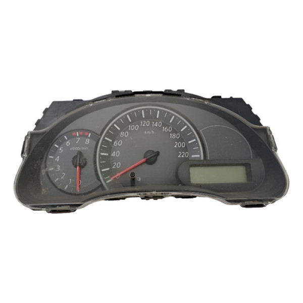 Painel Instrumentos Nissan March 2011 2014 248109 Preto