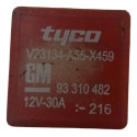Relé Auxiliar Chevrolet Vectra 2011 93310482 Vermelho