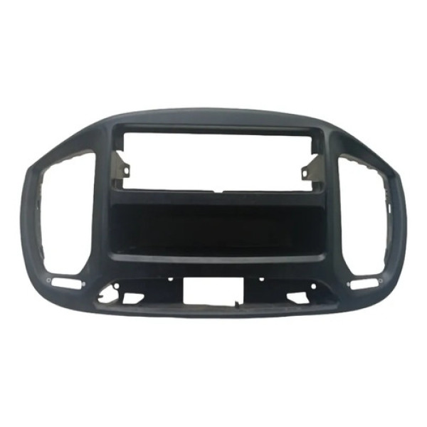 Moldura Rádio Difusor Painel Central Fiat Uno 2015 2016 Preto