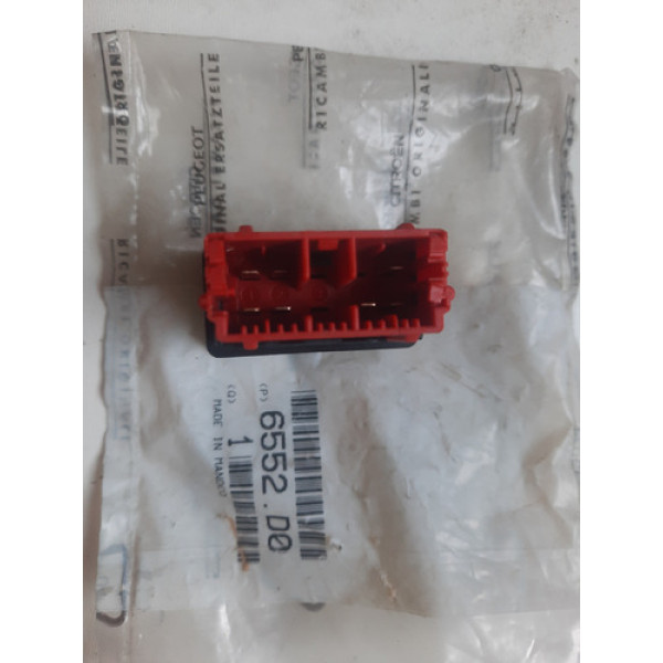 Botão Trava Vidro Eletrico Traseiro Peugeot 405 1997 6552d0