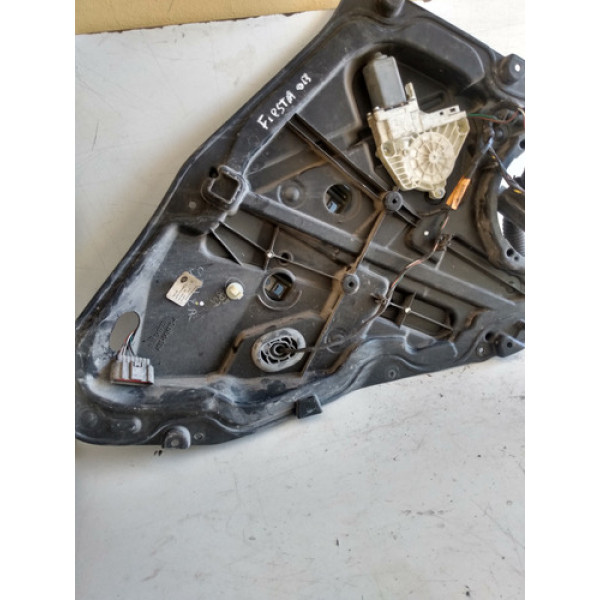 Máquina De Vidro Dianteira Direita Ford New Fiesta 2014