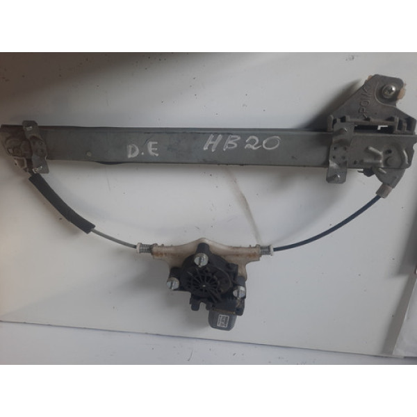 Maquina Vidro Dianteiro Esquerdo Elétrico Hyundai Hb20 13/19