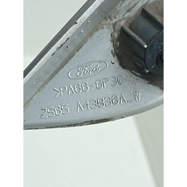 Moldura Luz Placa Tampa Traseira Ford Fiesta 2s65a43836a