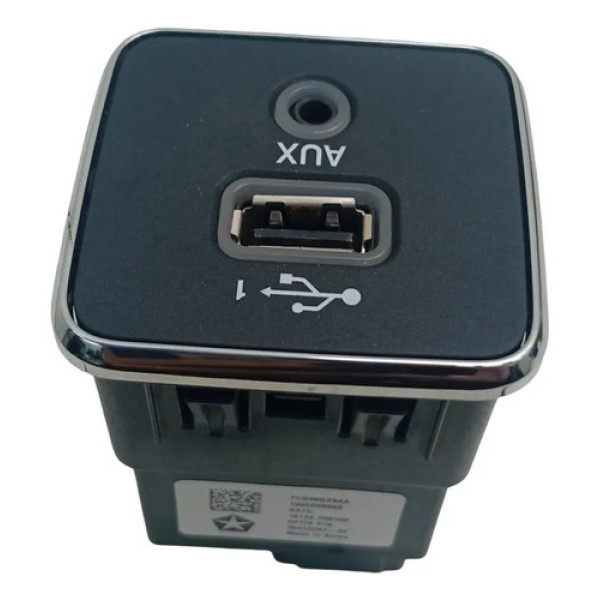 Tomada Usb Fiat Strada 2025 1002658960 Preto