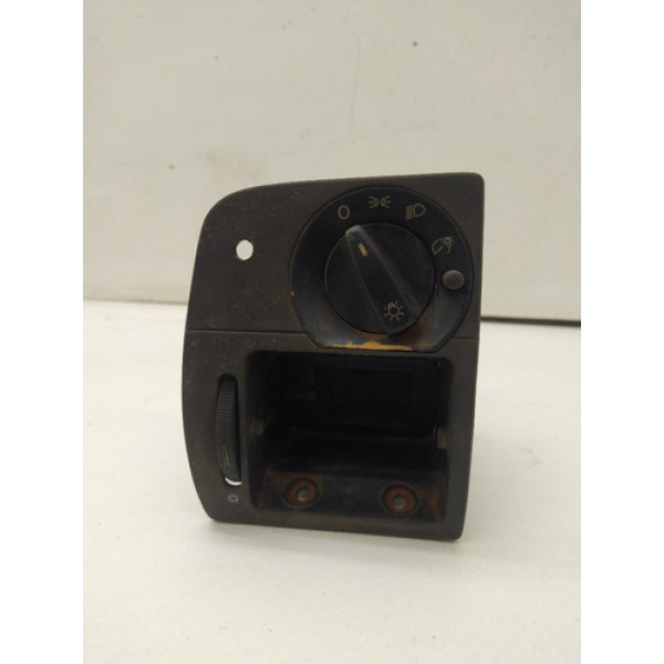 Moldura Farol Milha Volkswagen Gol 1997 Avaria Sem Difusor 