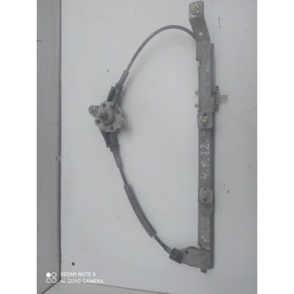 Máquina Vidro Manual Traseiro Esquerdo Fiat Palio 2008