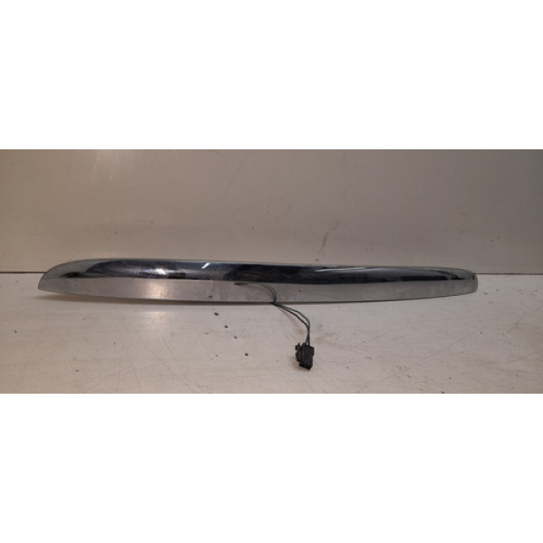 Friso Cromado Tampa Traseira Scenic Com Lanterna De Placa