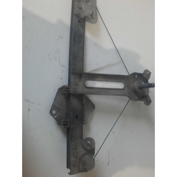Maquina Vidro Manual Renault Logan 08/13 Traseiro Esquerdo 