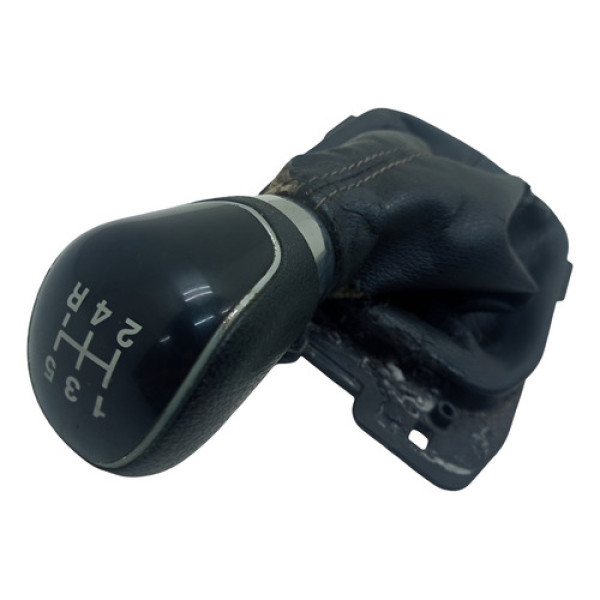 Manopla Com Coifa Cambio Ford Ka 2015 A 2020 Preto