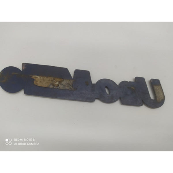 Emblema Letreiro Capô Traseiro Fiat Uno Mille 