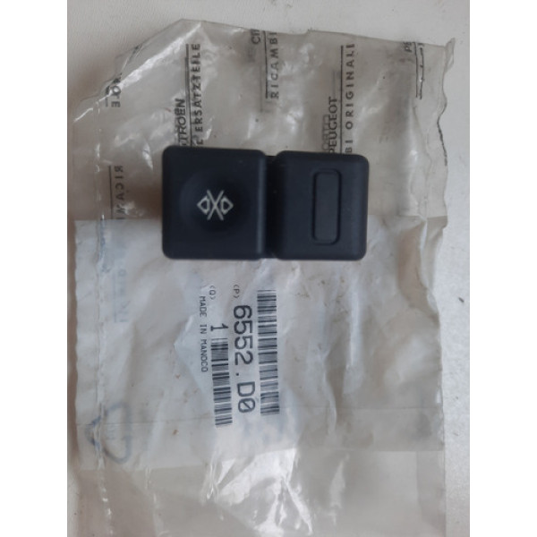 Botão Bloqueio Vidro Eletrico Traseiro Peugeot 405 1995 