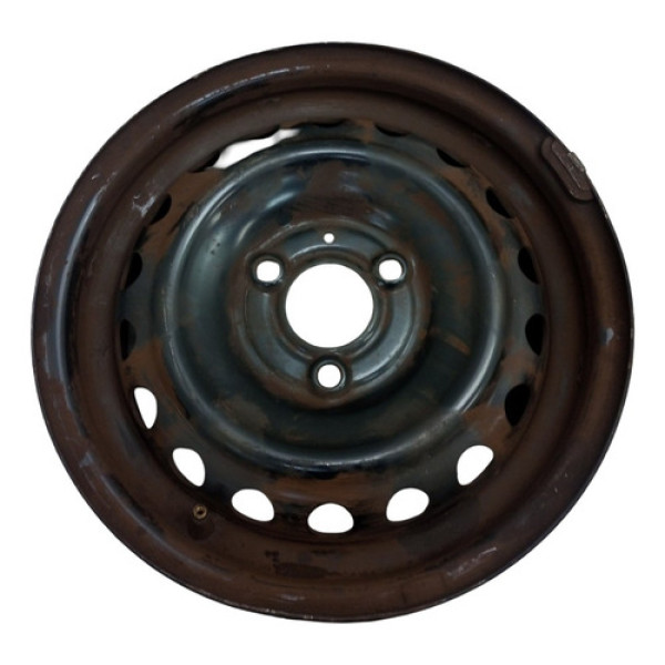 Roda Ferro Aro 14 Renault Kwid 2017 2020 Preto