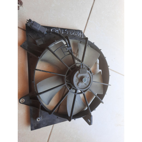 Ventoinha Com Defletor Com Detalhe Honda Fit 2008 2635005690