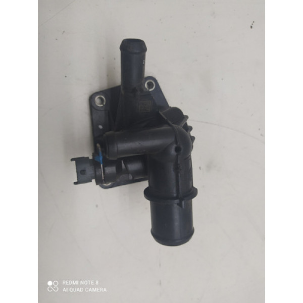 Carcaça Válvula Termostática Sensor Fiat Argo 1.0 3cc 2019