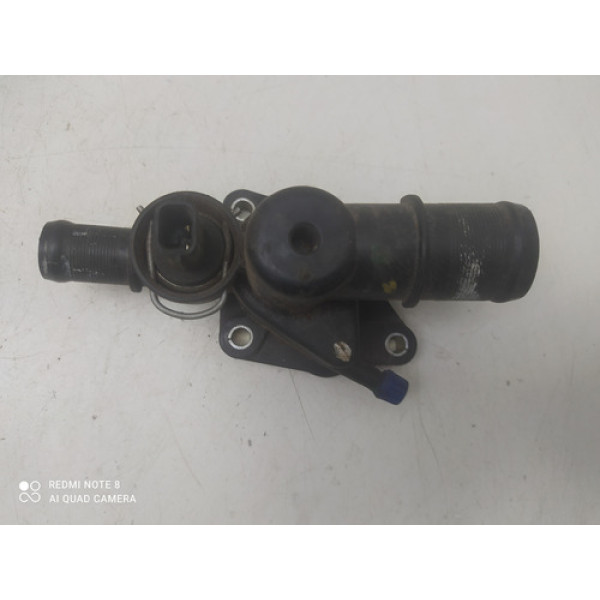 Carcaça Válvula Termostática Renault Logan 2019 1.0 3cc