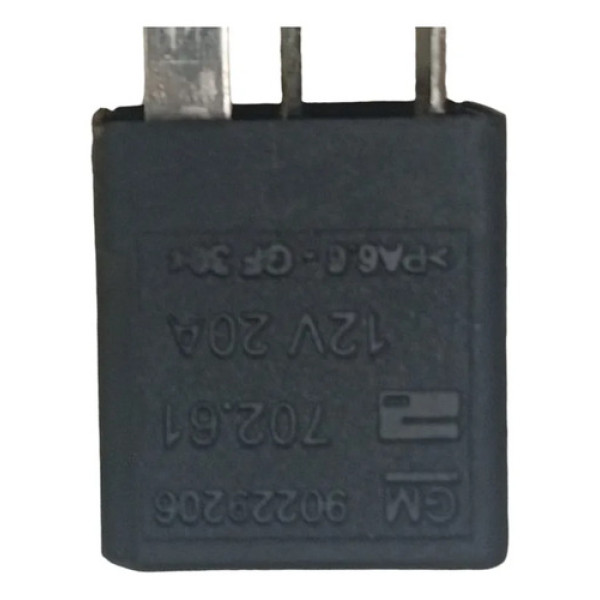 Relé Auxiliar 4 Terminal Chevrolet Vectra 1997 90229206 Mini Preto